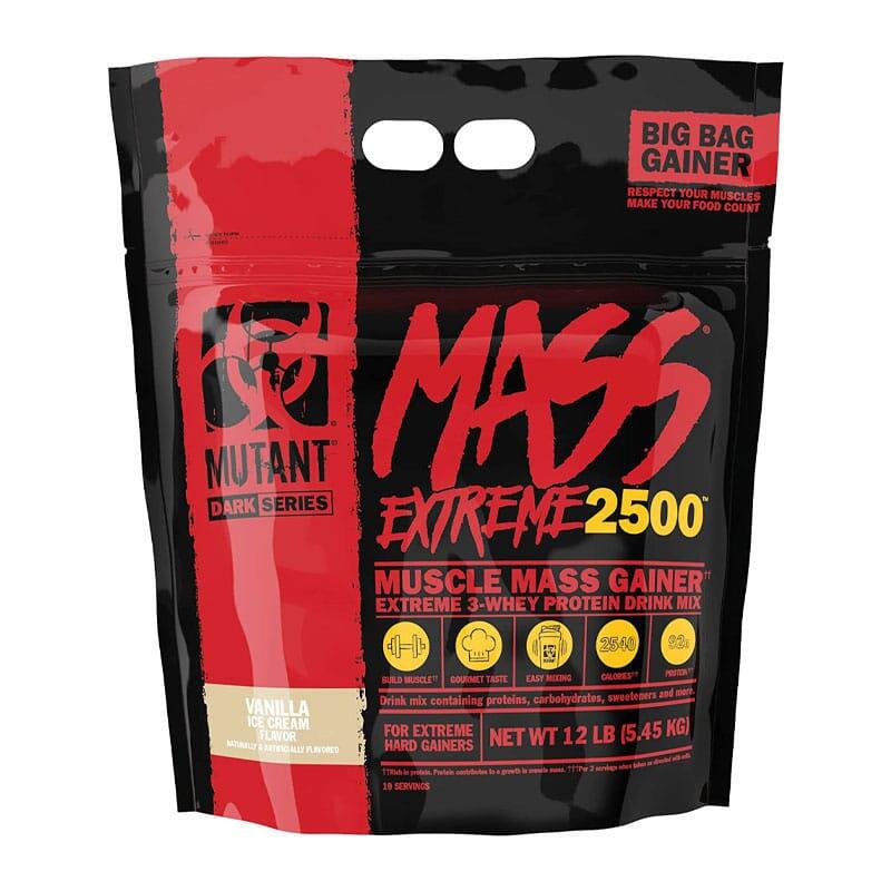 Gainer Mutant Mass Extreme 2500 5.5kg Mutant | Plusieurs saveurs