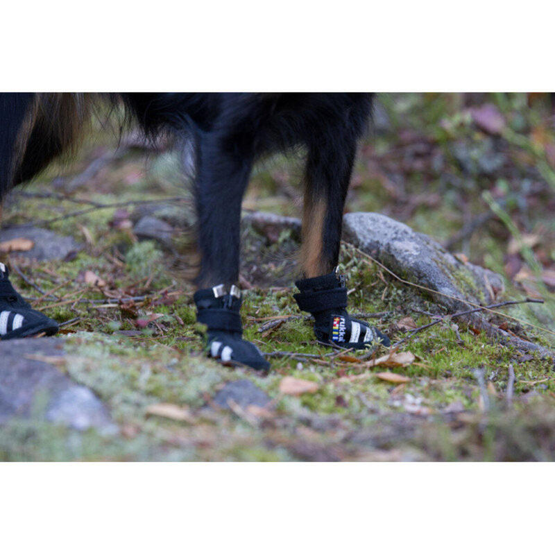 Step Shoes Dog Shoes (4 Pcs/package) - Black