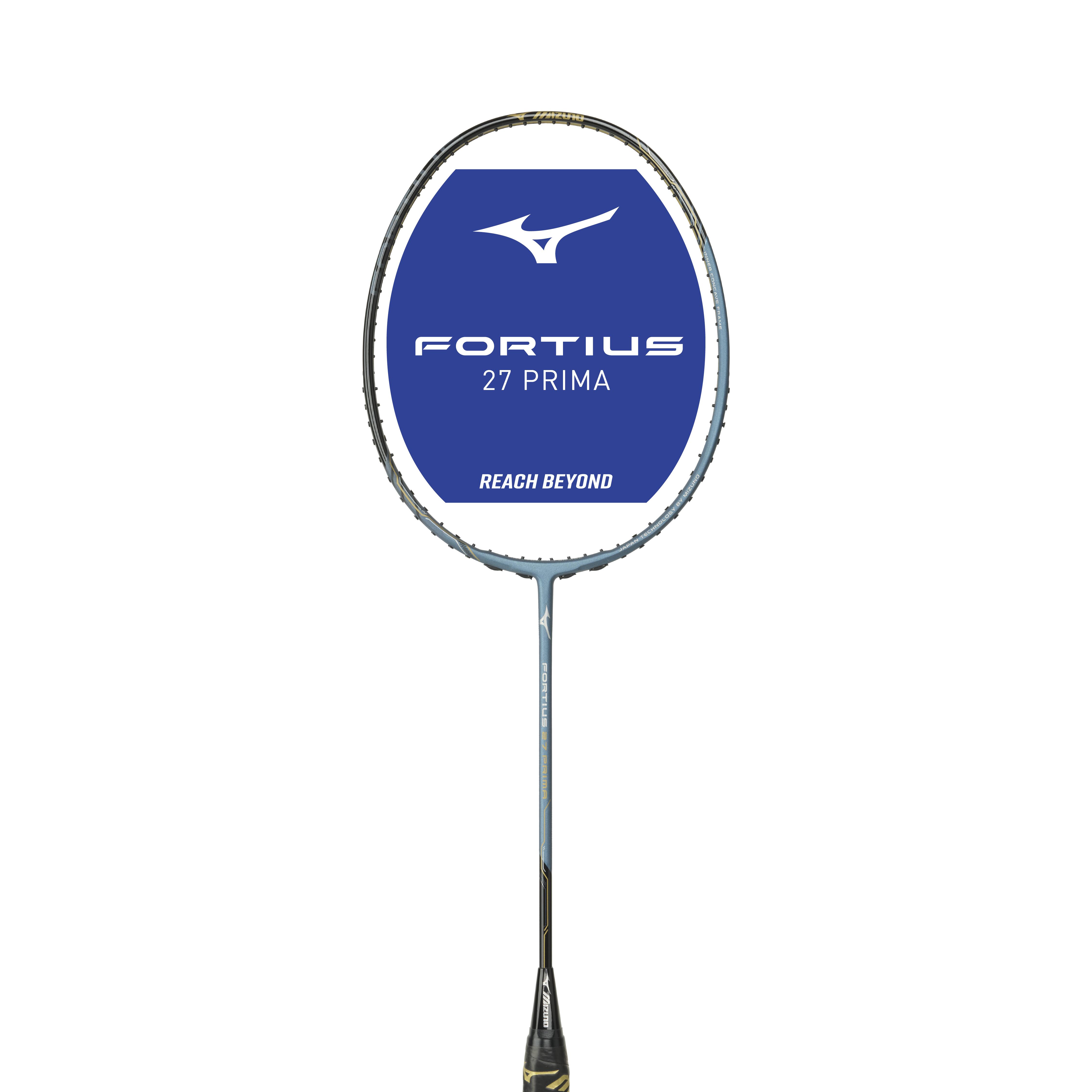 Badminton Racket Fortius 27 Prima Steel Blue 4U5 Unstrung