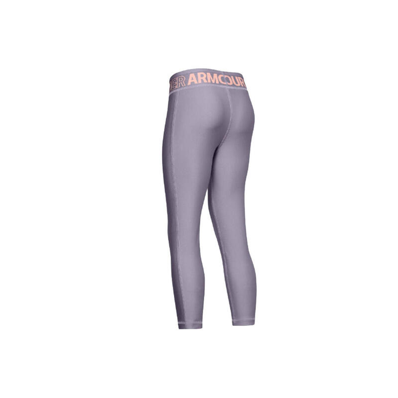 Lány leggings, Under Armour HG Ankle Crop K, lila