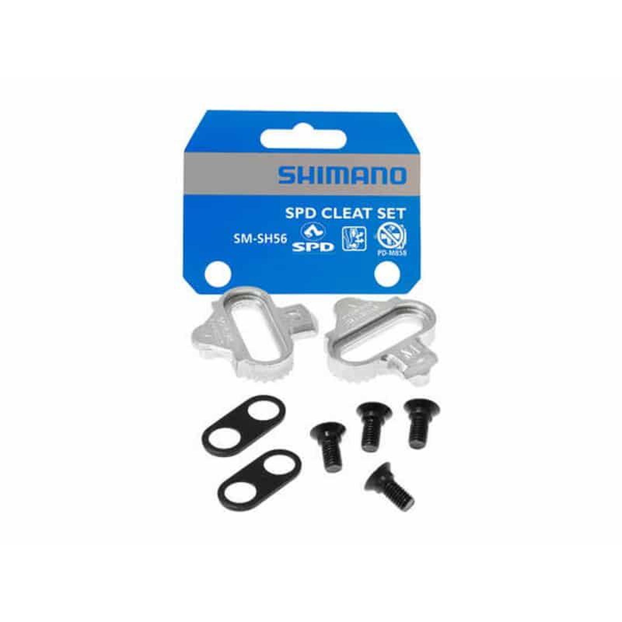 Shimano SPD Schoenplaatjes Zilver SM-SH56