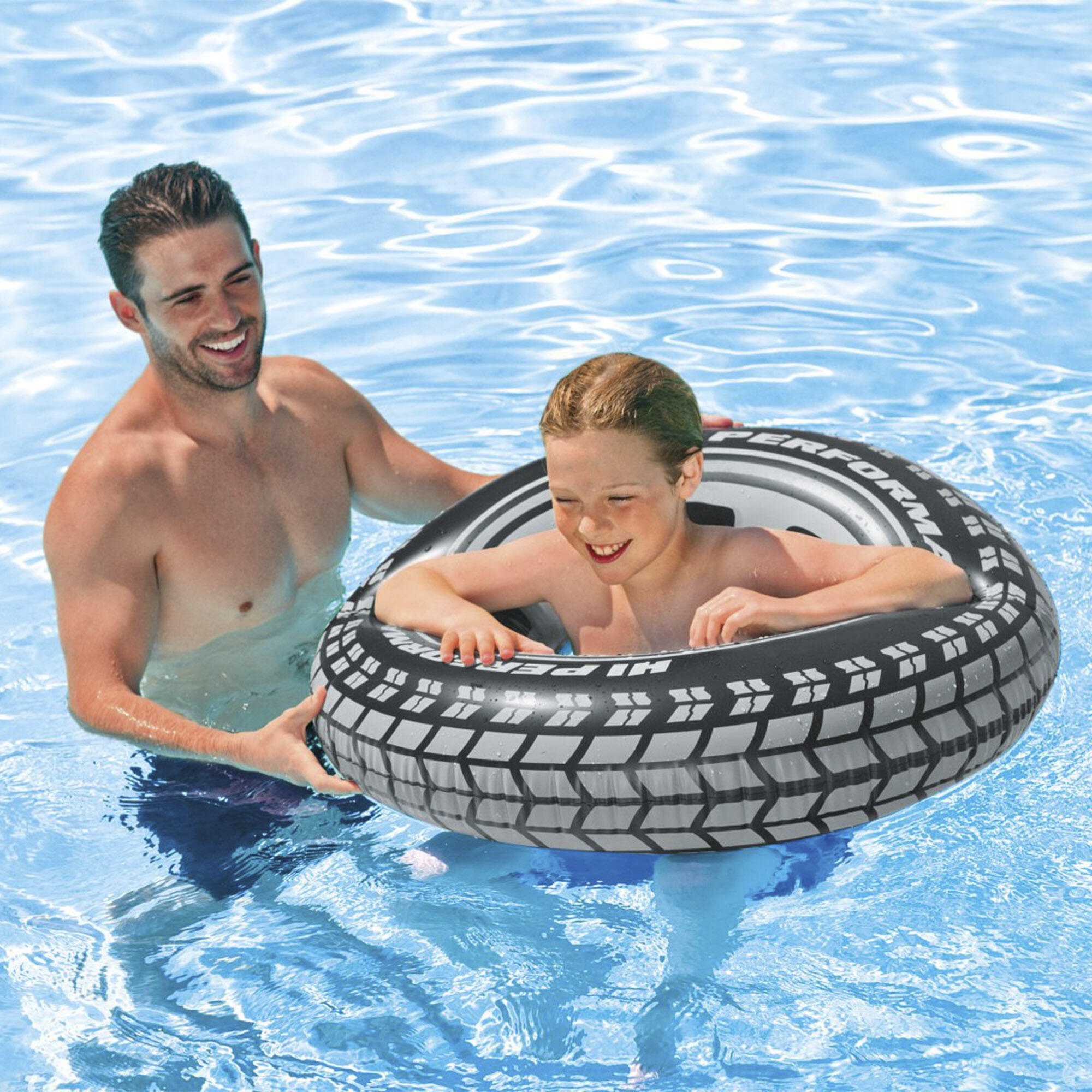 Intex Zwemring Autoband 91 cm 5/5