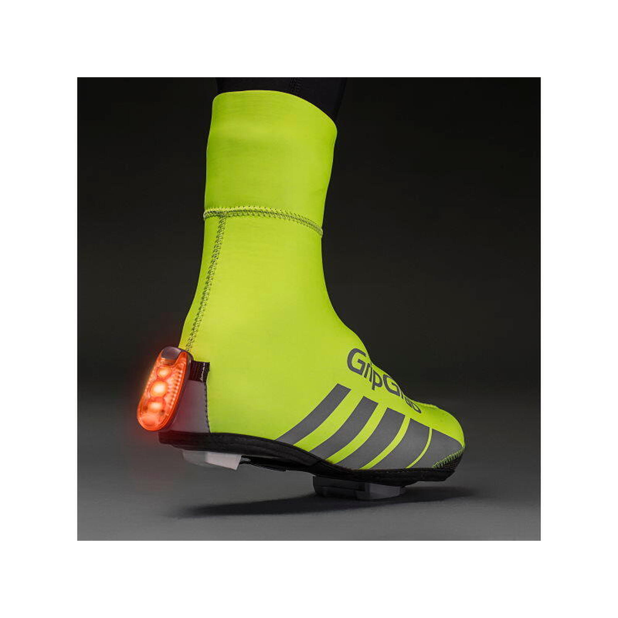Couvre Chaussures Gripgrab RaceThermo Jaune Flo 4/5