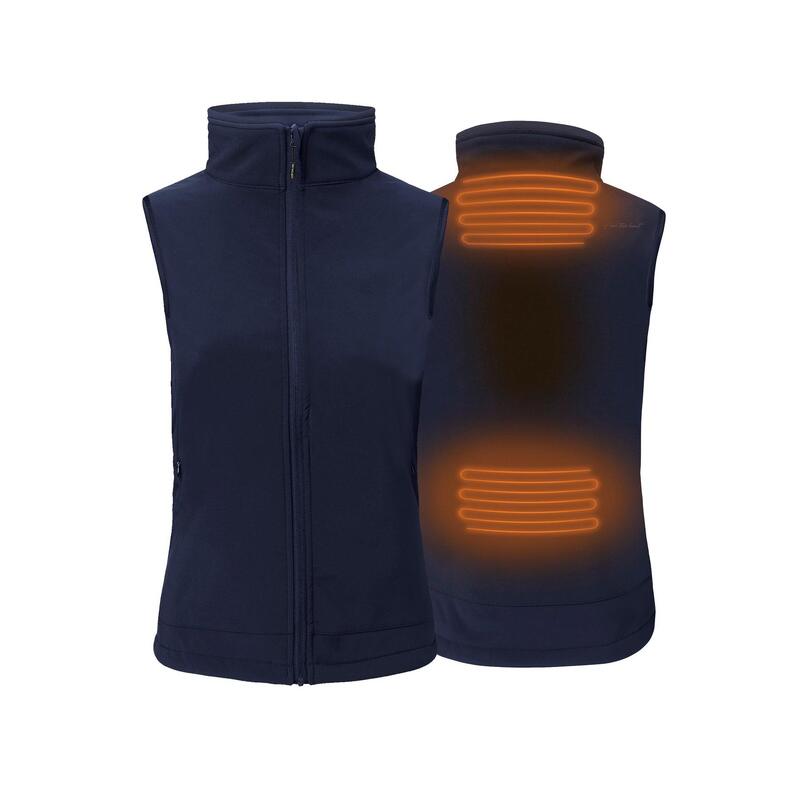 Gilet softshell chauffant coupe ajustée 5V