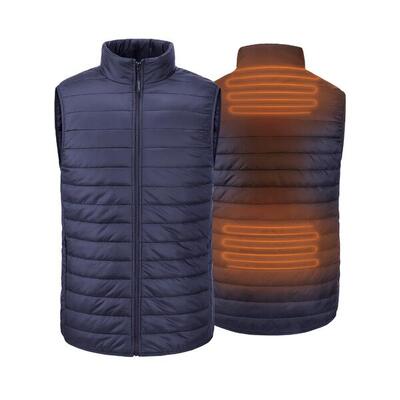 Beheizte ärmellose Weste - Regular Fit Für Männer - Super Power - Blau
