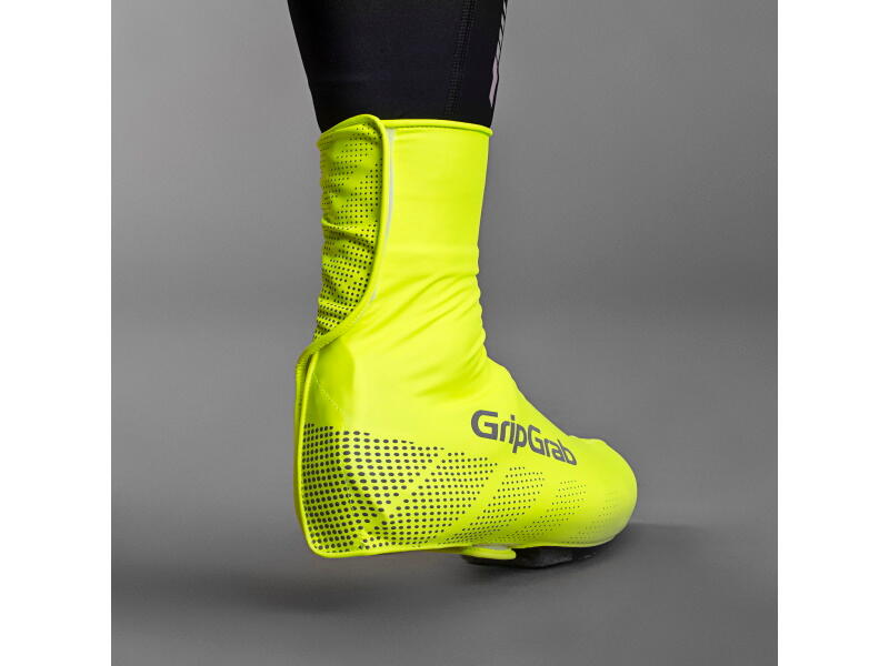 Cubiertas impermeables para zapatos GripGrab Hi-Vis Ride 7/7