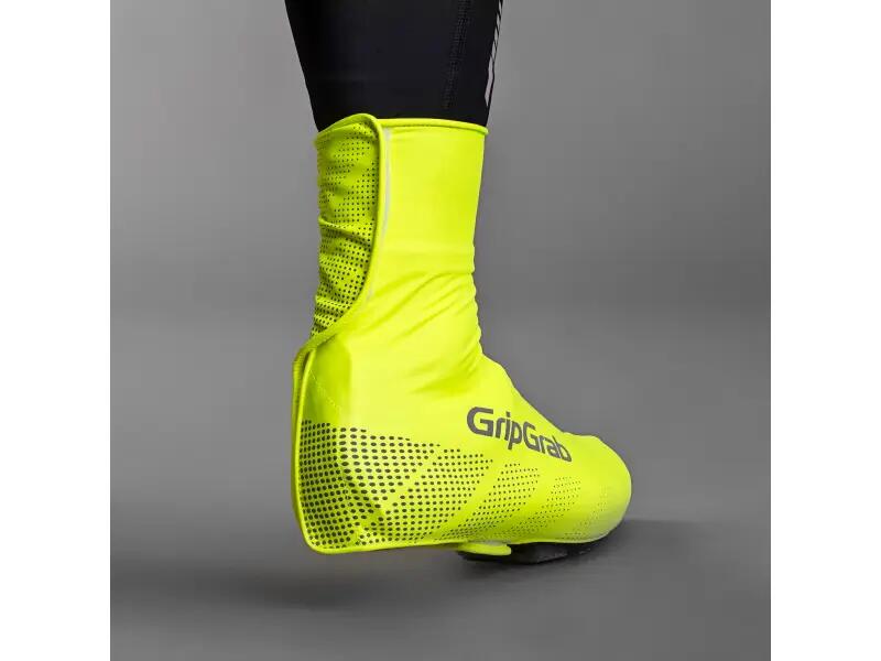 Copriscarpe impermeabili GripGrab Hi-Vis Ride 7/7