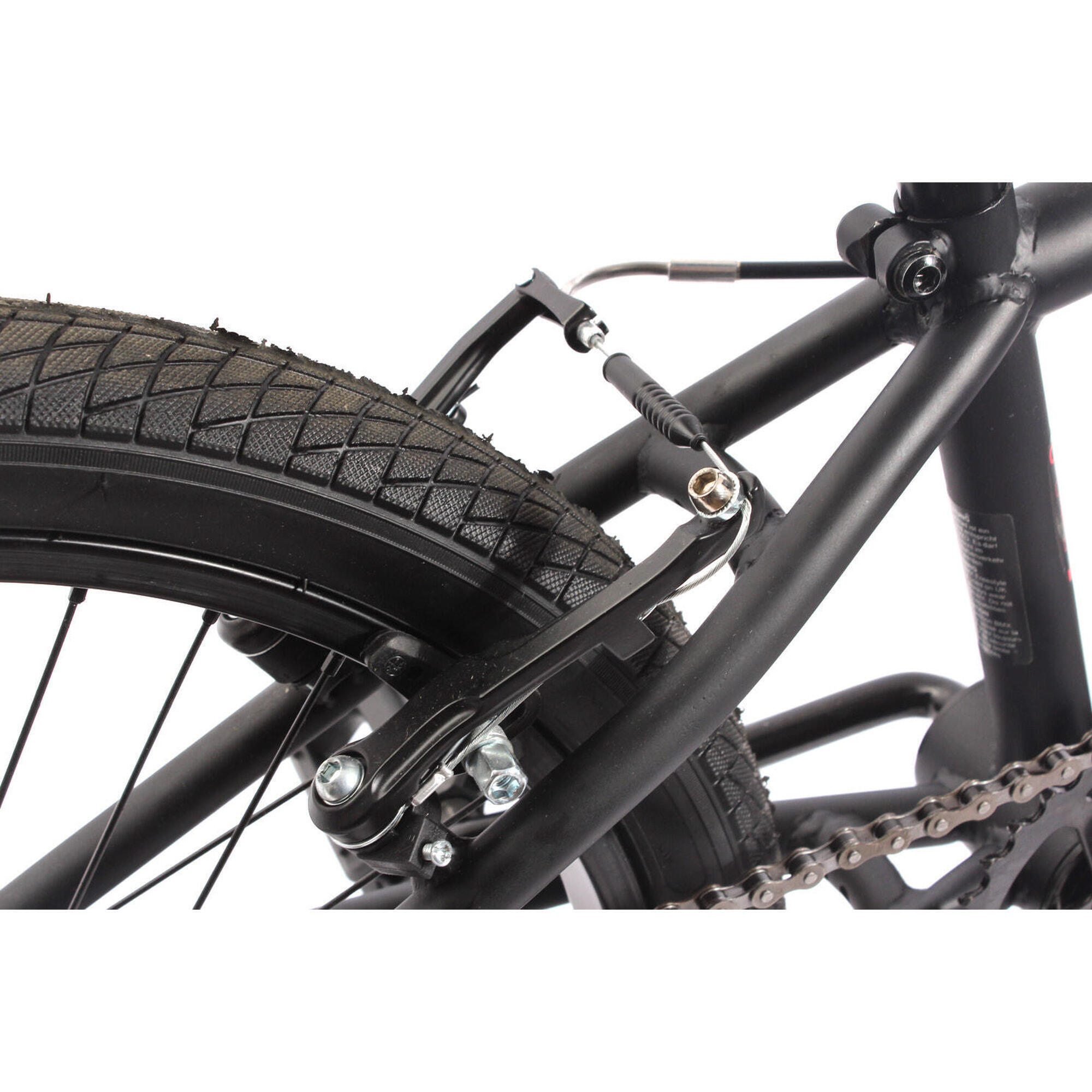 BMX FIETS COSMIC KIDS ZWART 11,1KG 20 INCH KHEBIKES 7/9