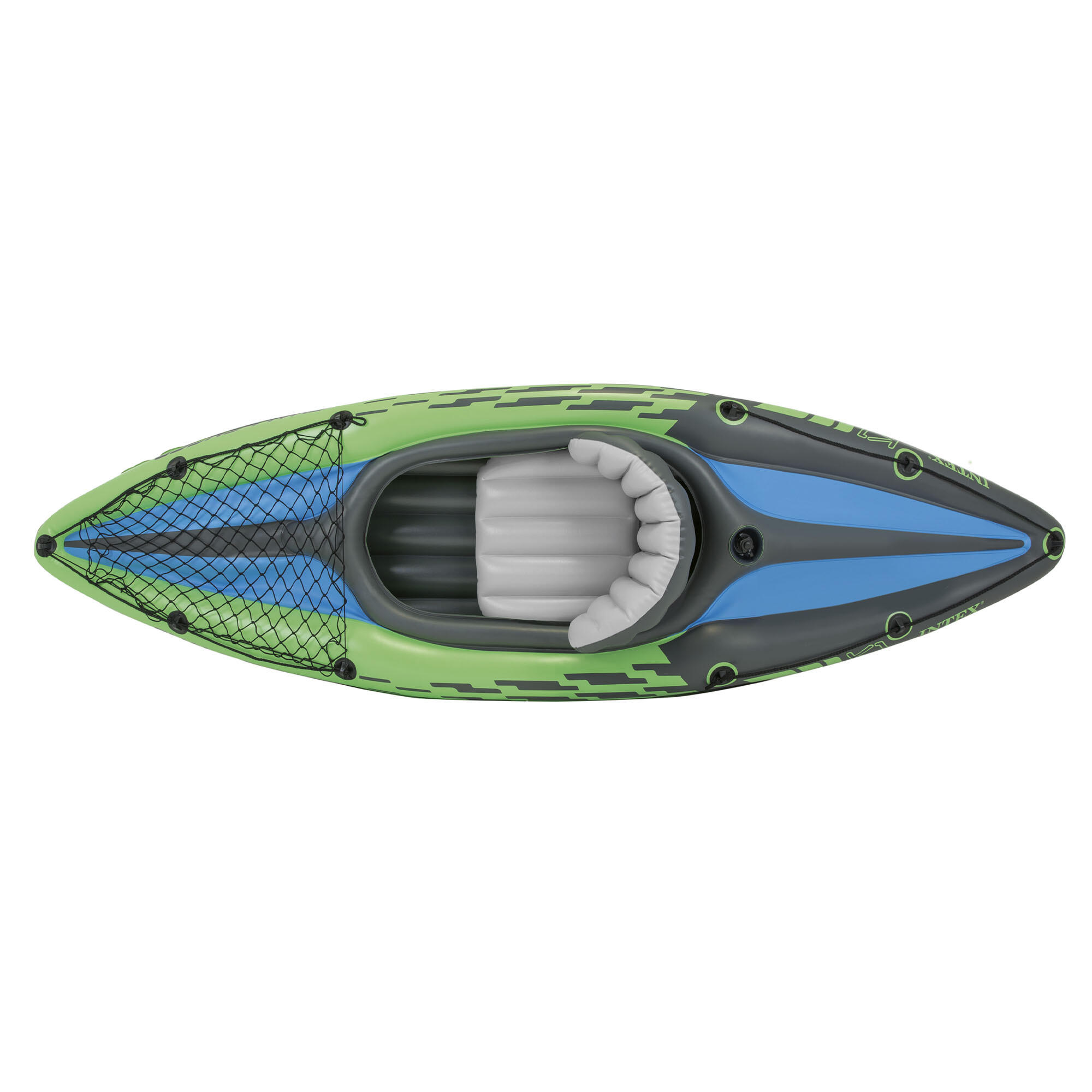Intex 68305NP - Canoa Gonfiabile Challenger K1, 1 posto, 274x76x33 cm 2/7