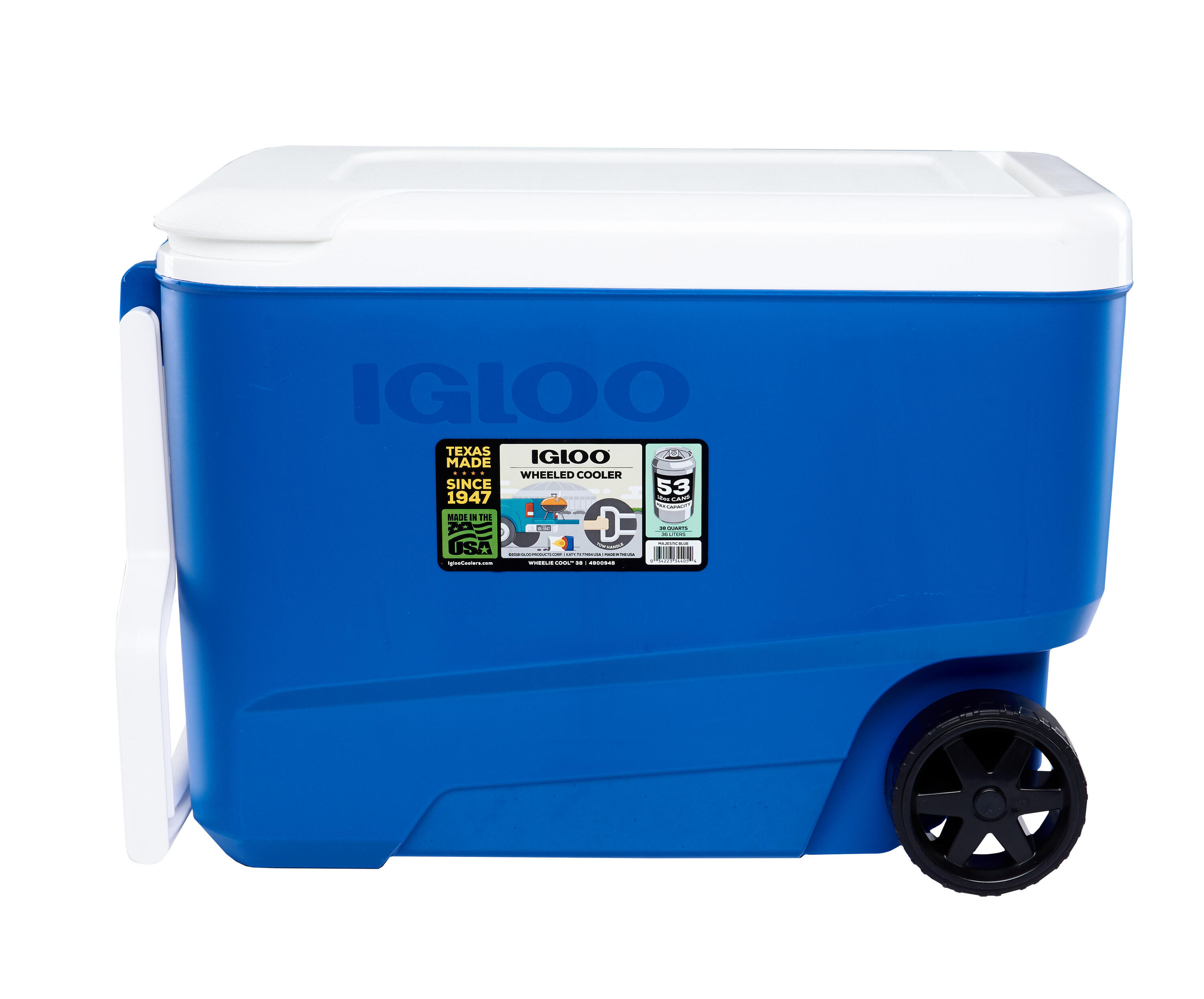 Igloo Geleira Portátil Com Rodas Wheelie Cool 38, 36 Litros 6/6