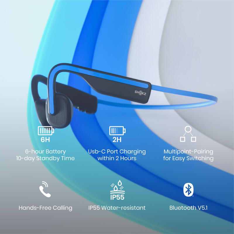 OpenMove Bone Conduction Sports Headphones
