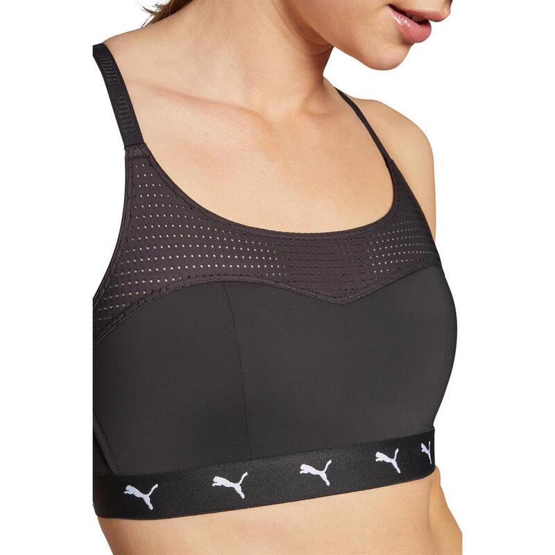 Puma Sport Bh - Padded Sport Top Dames Zwart