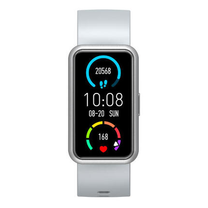 Smartwatch mit Gebogenem Touchscreen - Abyx Fit Etna - Schwarz