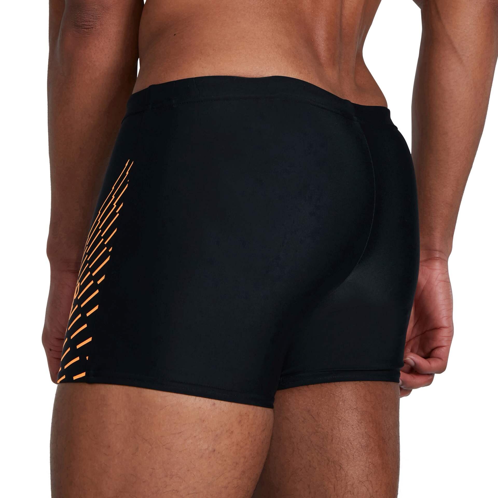 Bañador Speedo Medley Logo Aquashort Negro Hombre Ajustado 5/6