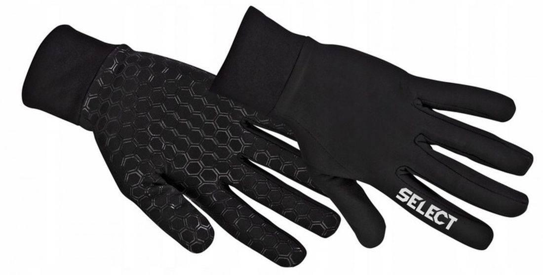 Select Player Gants de joueur homme - Noir - Taille 9 2/3