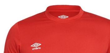 Camiseta Umbro Oblivion Roja Niño 3/3