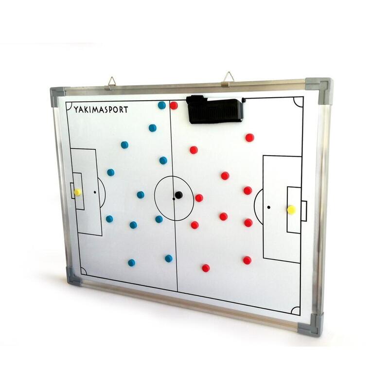 Tablă magnetică de fotbal pentru antrenor 45x60 cm + magneți