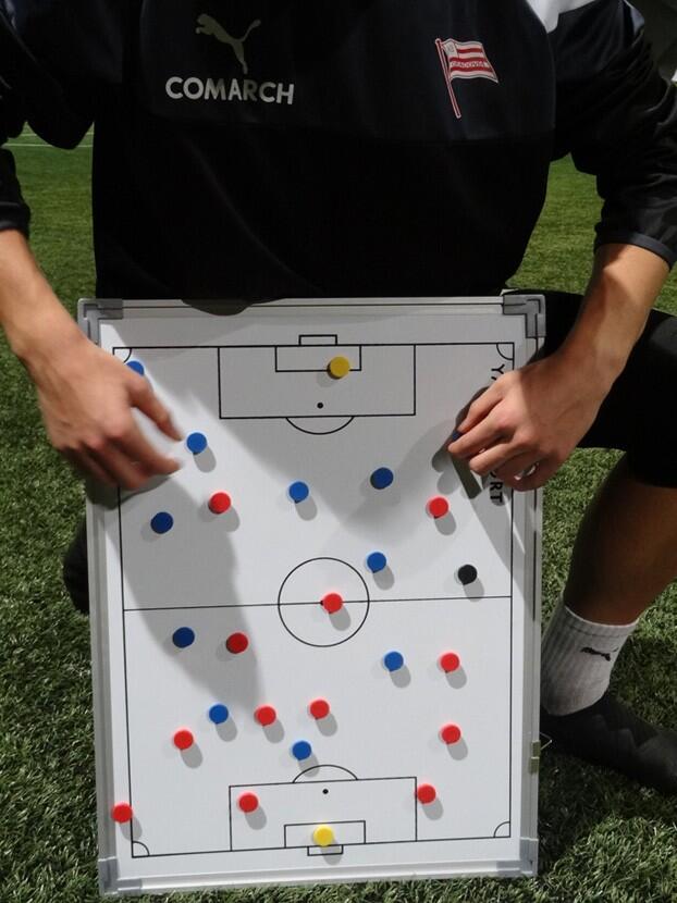 Yakimasport Tablica taktyczna dla trenera 60x45 cm 3/4