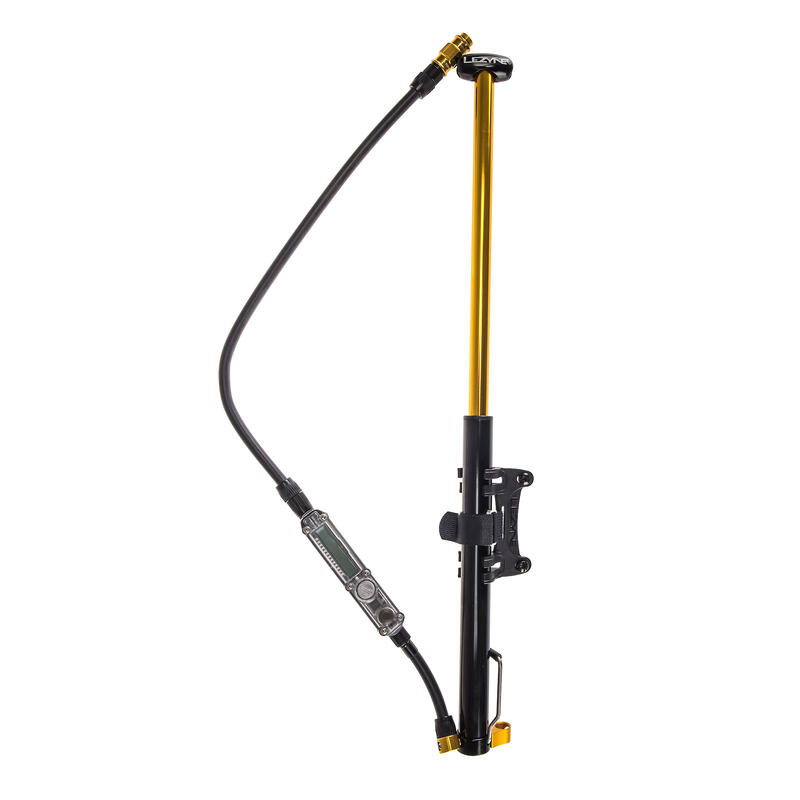 Pompe à Pied Lezyne Micro Floor Drive Digital HPG (Max 11 bar) Argent
