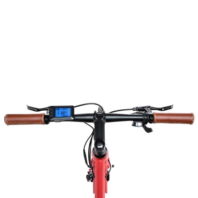 BICICLETA ELÉTRICA DE CIDADE - EBFEC R2 SKIRON RED