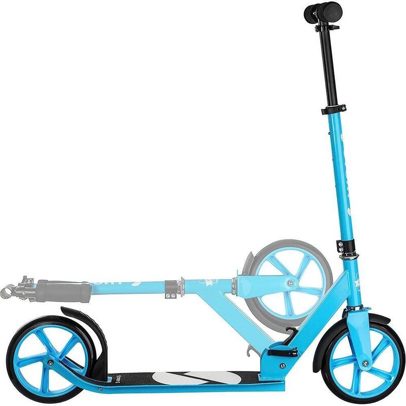 Story Urban Go Step Light Blue, der Klapproller für Kinder und Erwachsene