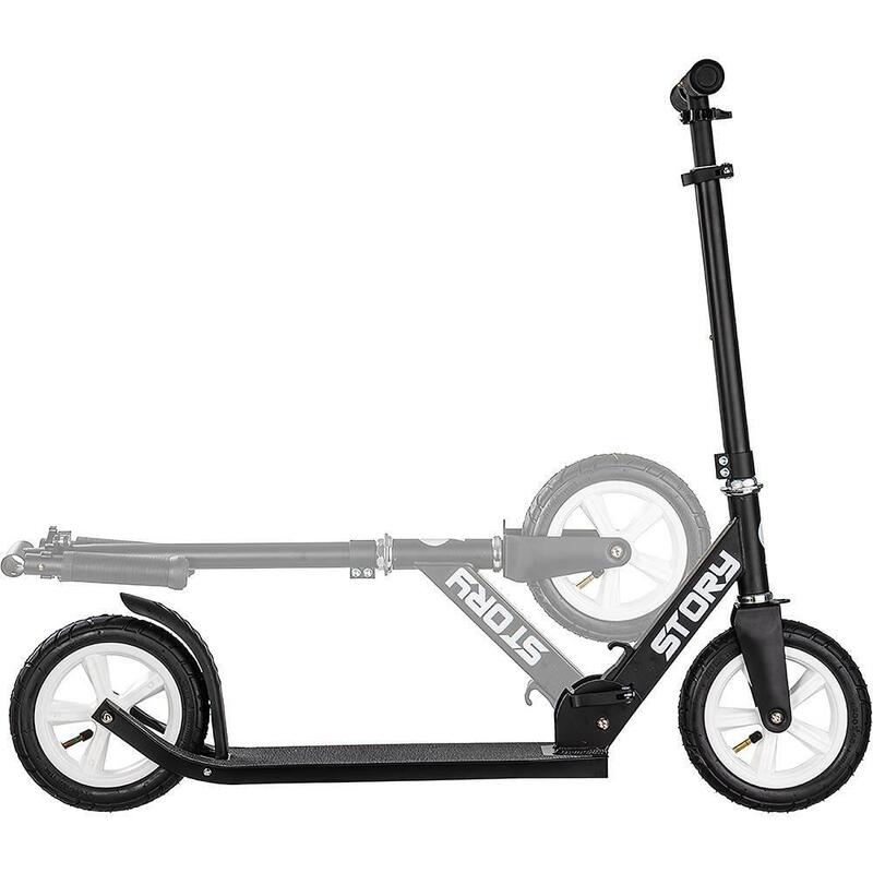 Story Civic Comfort Scooter schwarz mit Luftbereifung