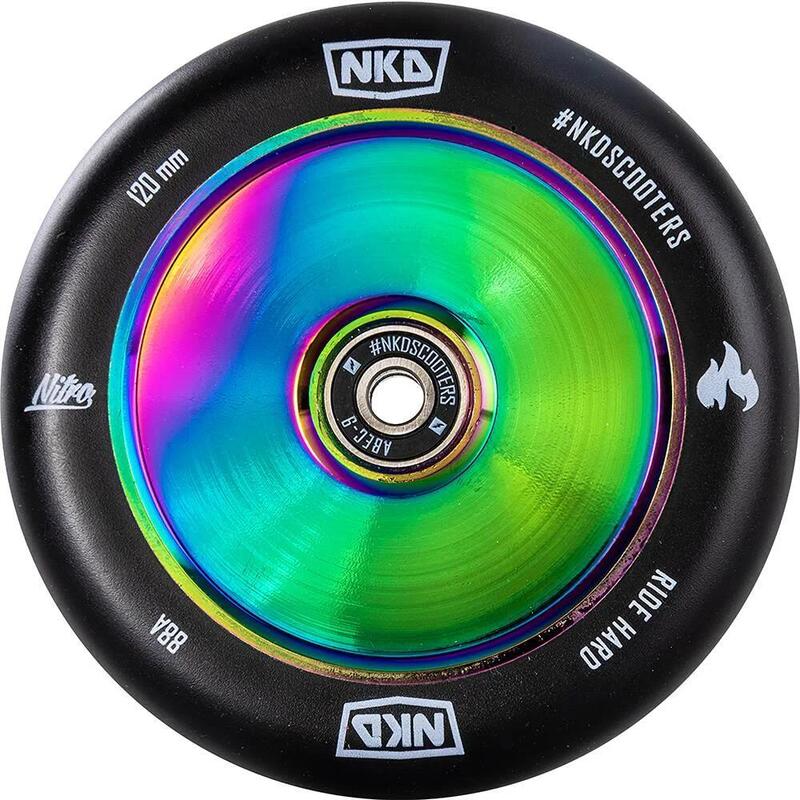 NKD Nitro 120mm ALU Black / Rainbow