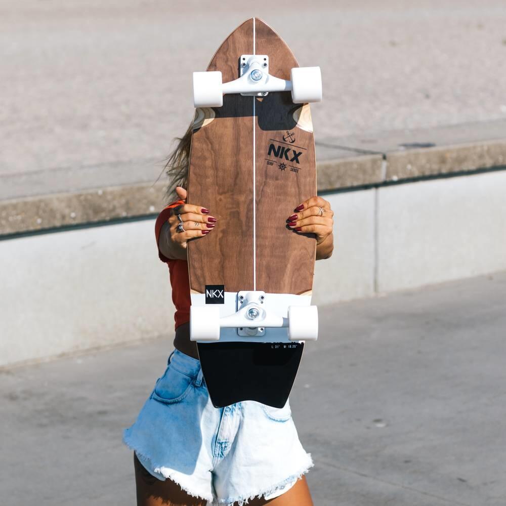 NKX Maverick 31" Surfskate Black 3/3