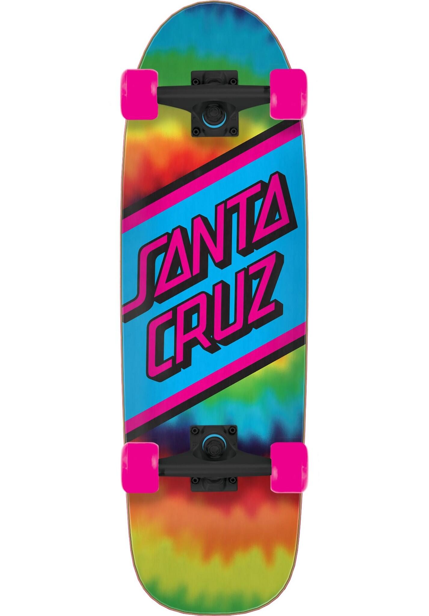Santa Cruz Cruiser - Rainbow Tie Dye Street Cruzer 3/3