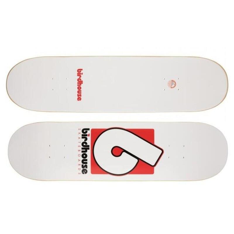 Birdhouse Skateboard Deck 8,5 B Logo white