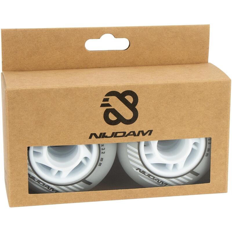 Set 4 Wielen Voor Inlineskates 72 x 22 mm 82A