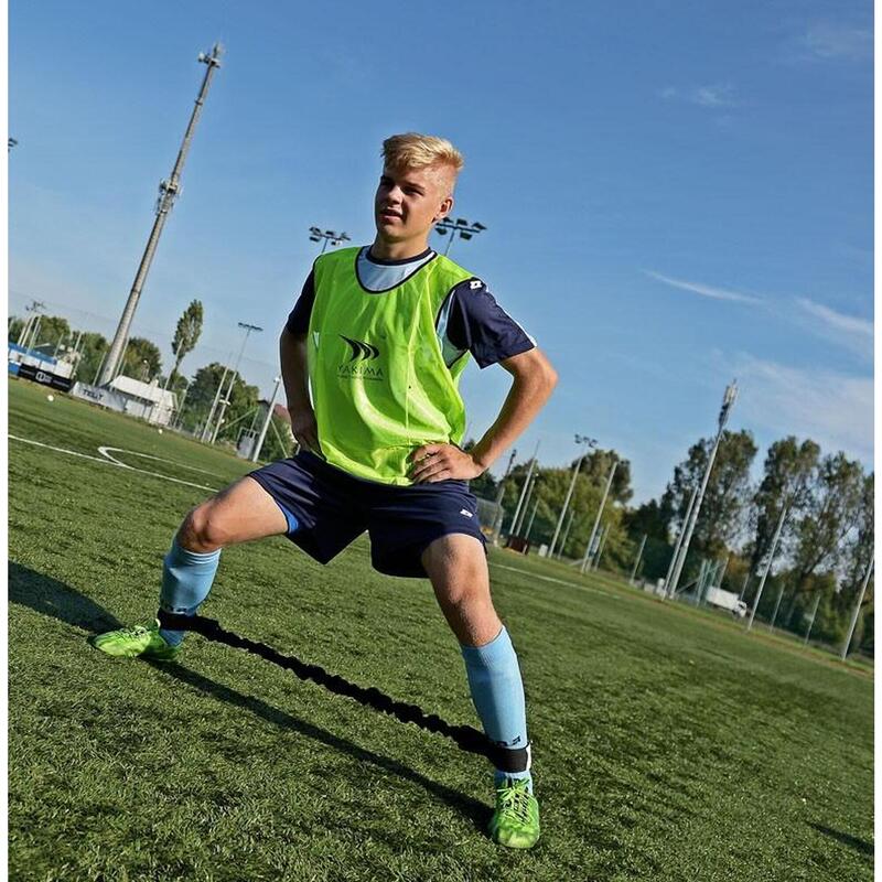Fotbal formare tricou fotbal marker Yakimasport alb senior