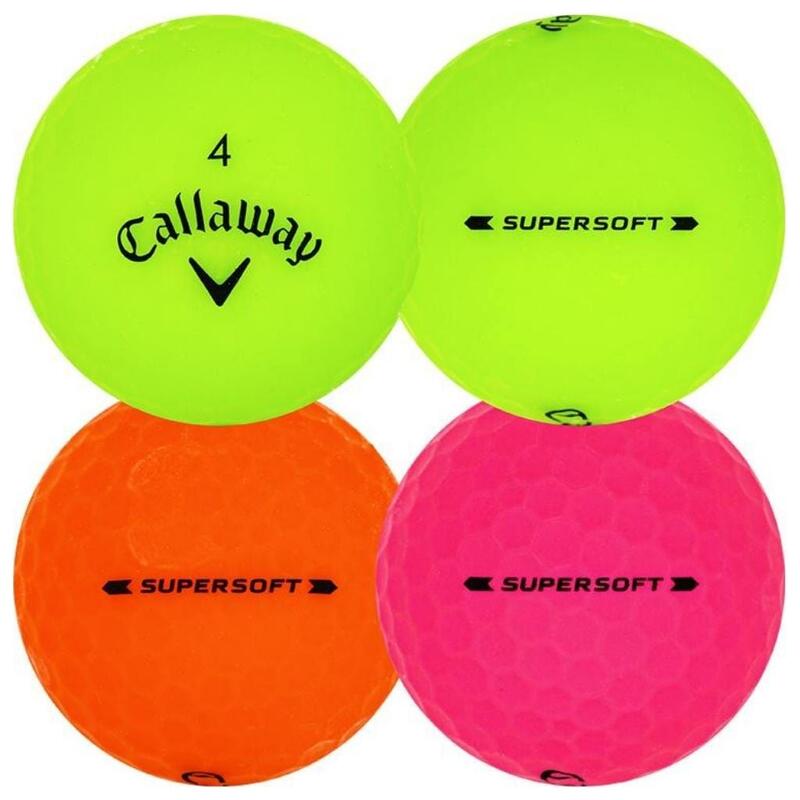 Refurbished Callaway Golfball-Mix, mehrfarbig | Grade B, 50 Stücke