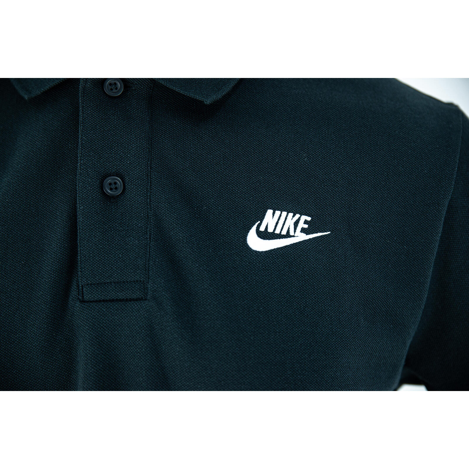 T-shirt Nike Sportswear Polo, Zwart, Mannen 4/5