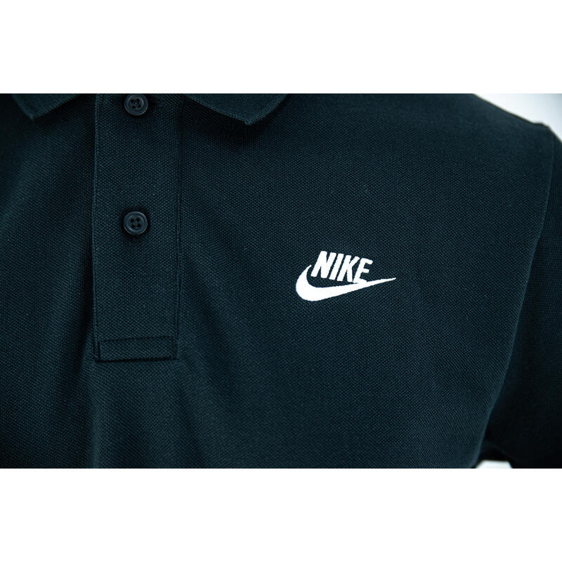 Camiseta de manga corta Nike Sportswear Polo, Negro, Hombres