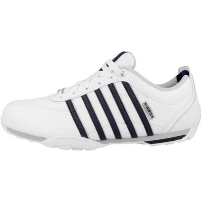 K-swiss herensneakers van leer, klassieke witte sportschoen