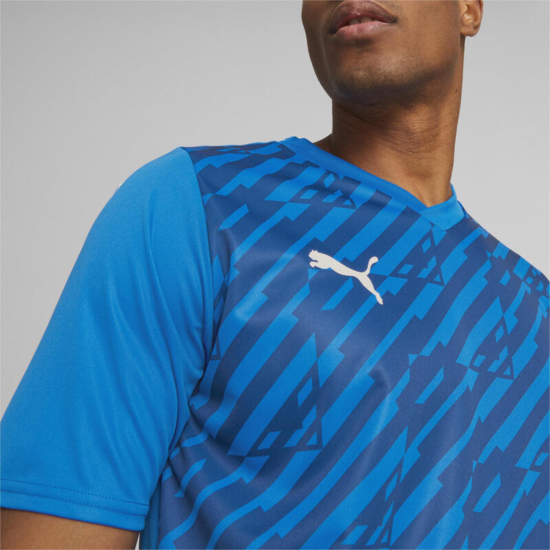 Camiseta de fútbol teamULTIMATE Hombre PUMA Electric Blue Lemonade