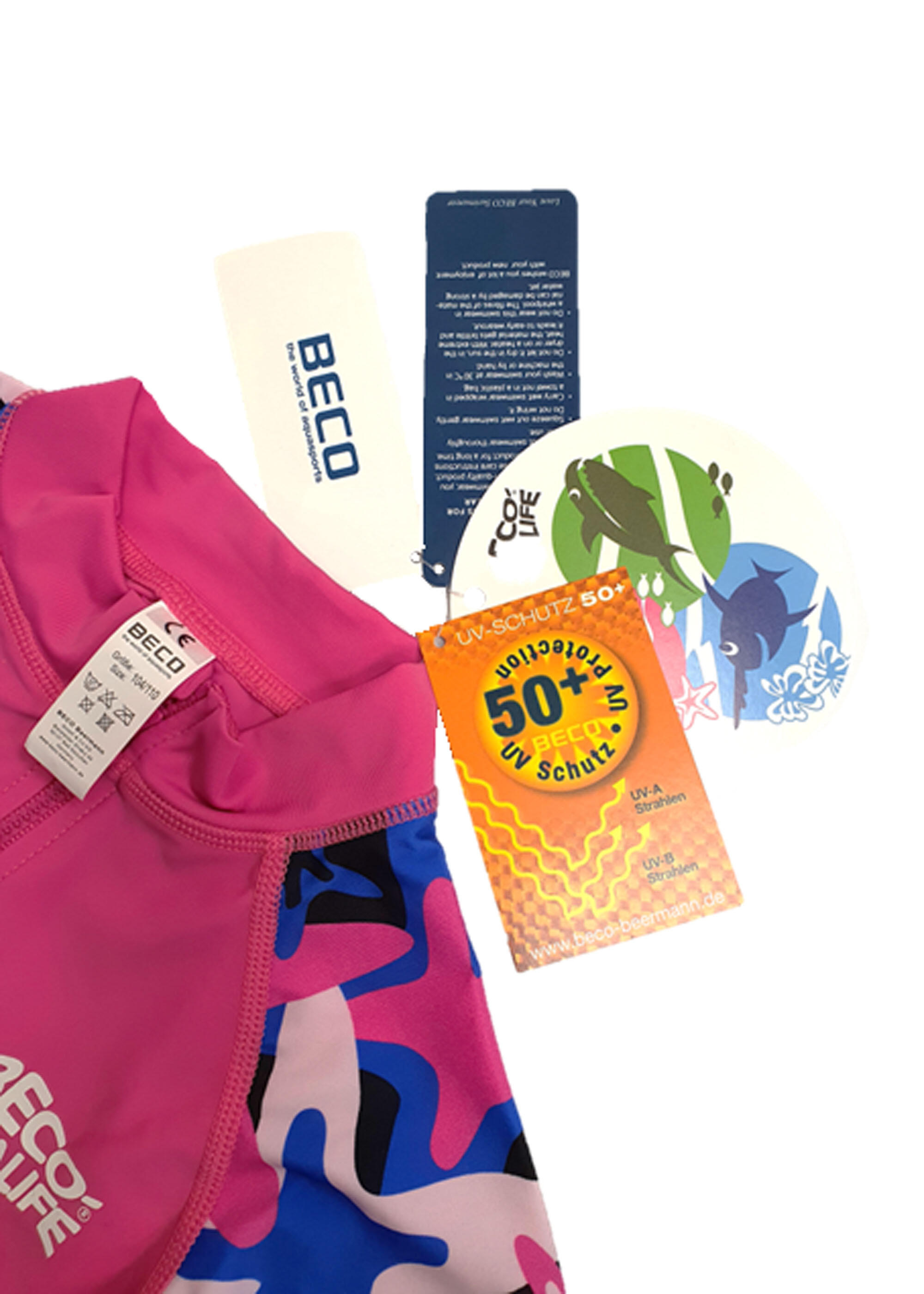 Beco-sealife® Rashguard 2 pezzi per bambina 4/5