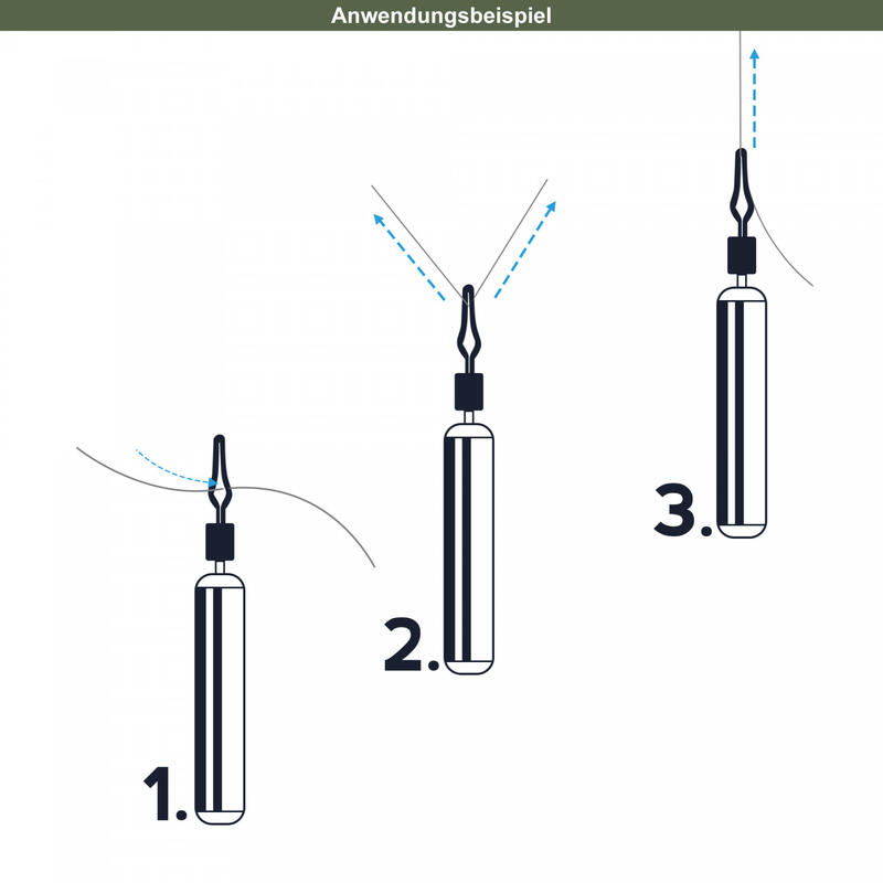 Drop Shot Angeln Blei mit Clip 3,5 g 5 Stück im Set