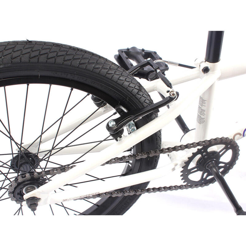 BICICLETA BMX COSMIC NIÑOS BLANCO 11,1KG 20 PULGADAS KHEBIKES