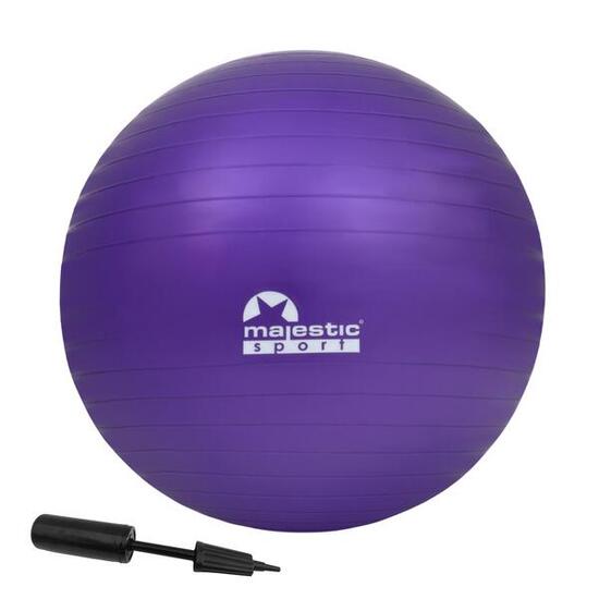 Piłka gimnastyczna Majestic Sport 65 cm z pompką