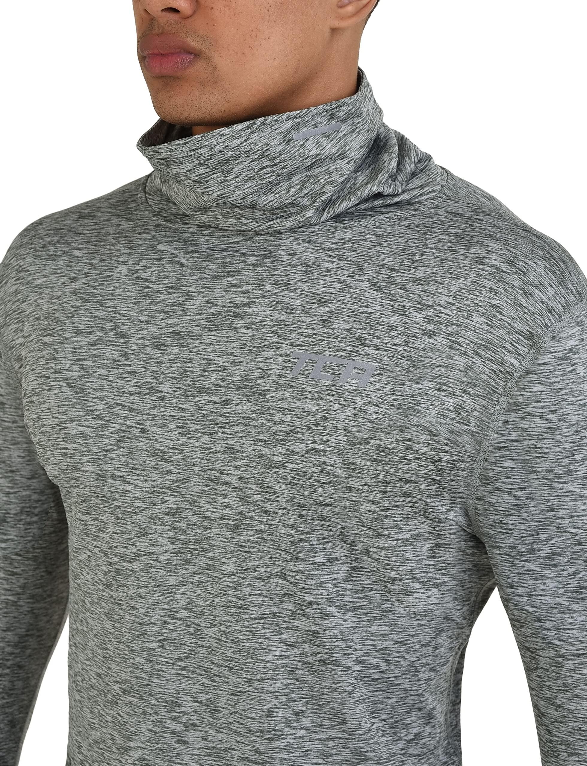 Men’s Thermal Funnel Neck Top - Quiet Shade Marl 3/5