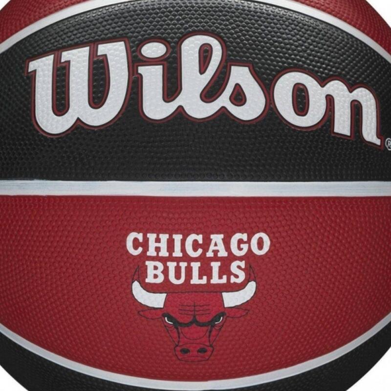 Balón de Baloncesto Wilson NBA TEAM TRIBUTE CHICAGO BULLS Talla 7