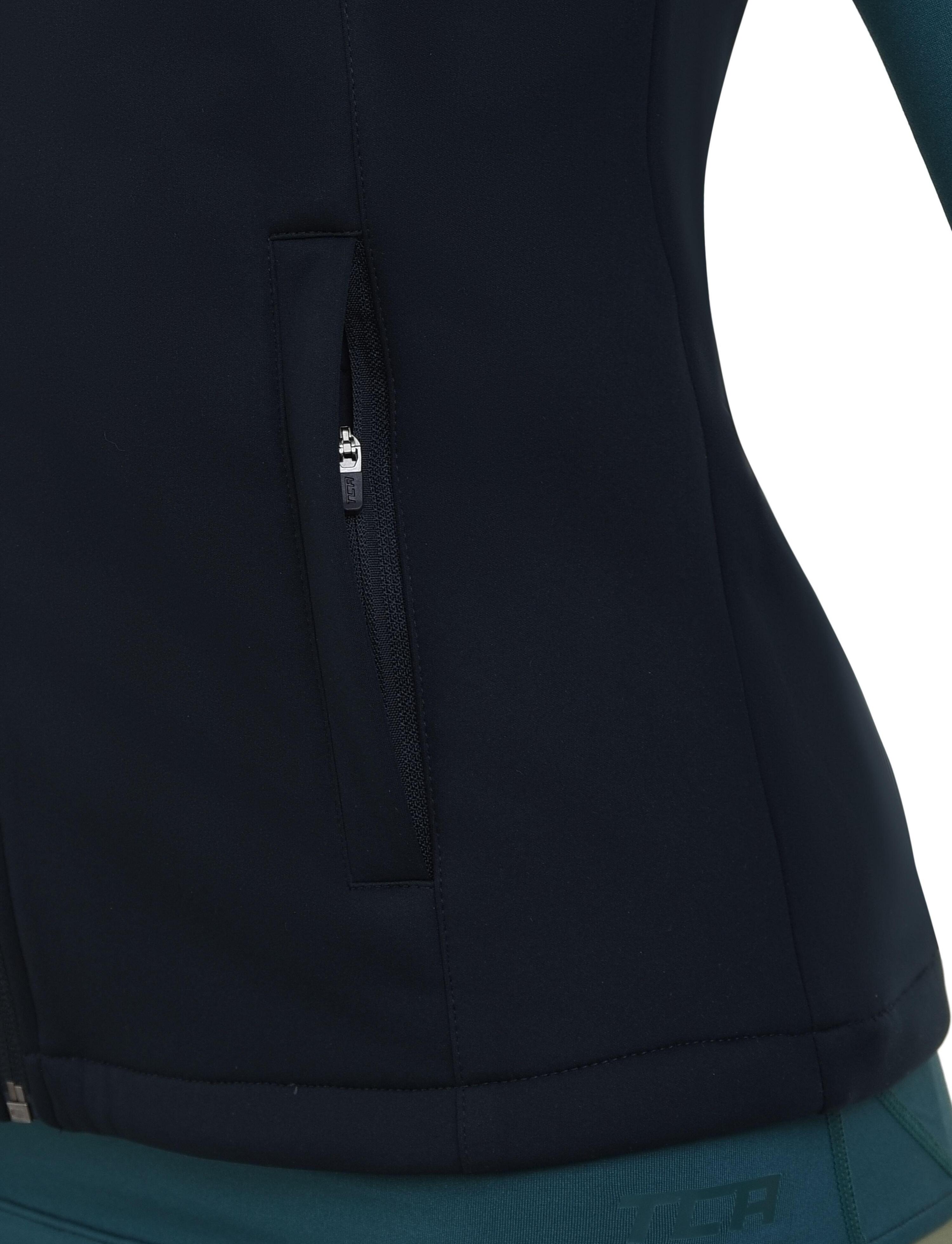 Women's Wind Proof Gilet with Zip Pockets - Black Stealth 3/5
