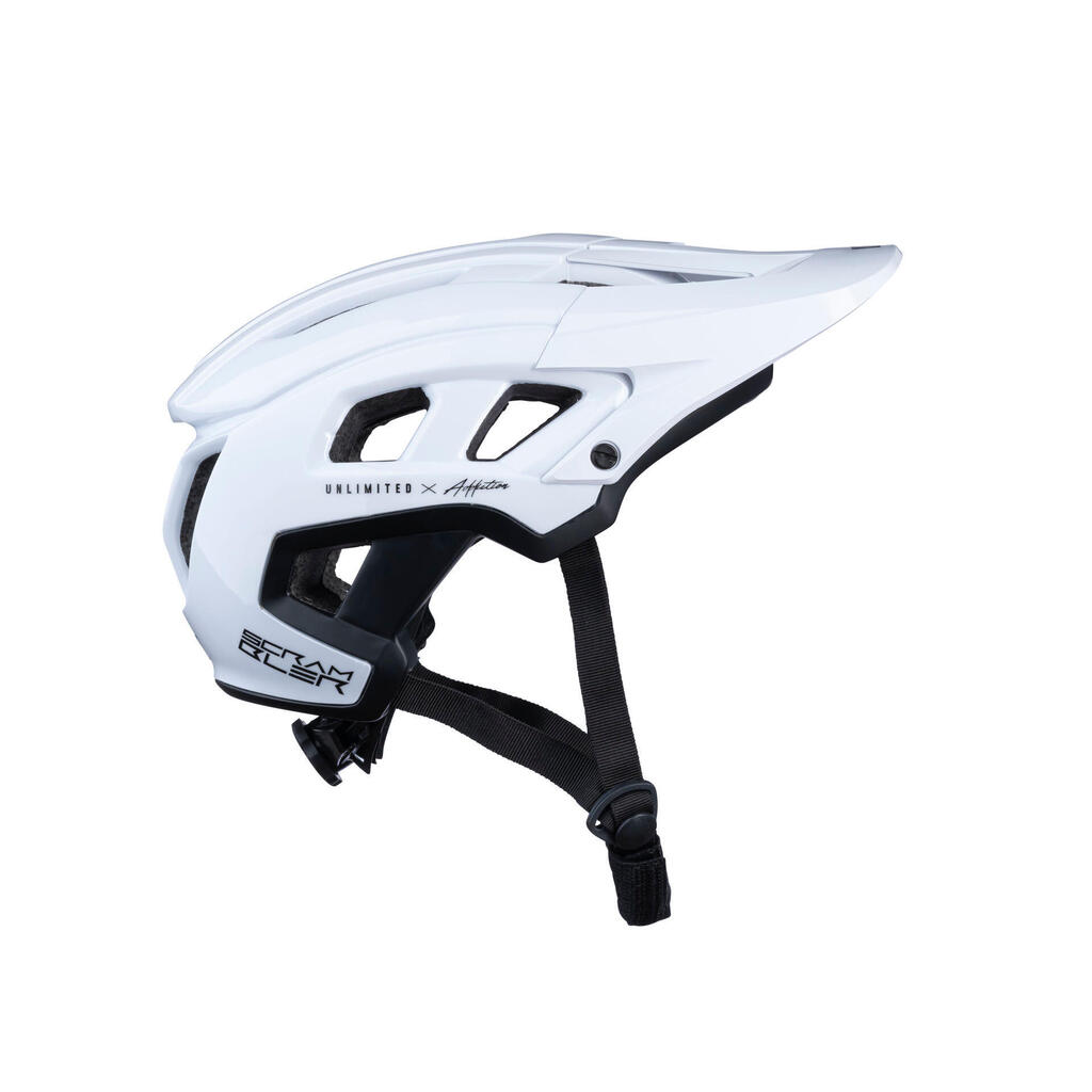Kenny Scrambler Kid Helmet Grey / Red