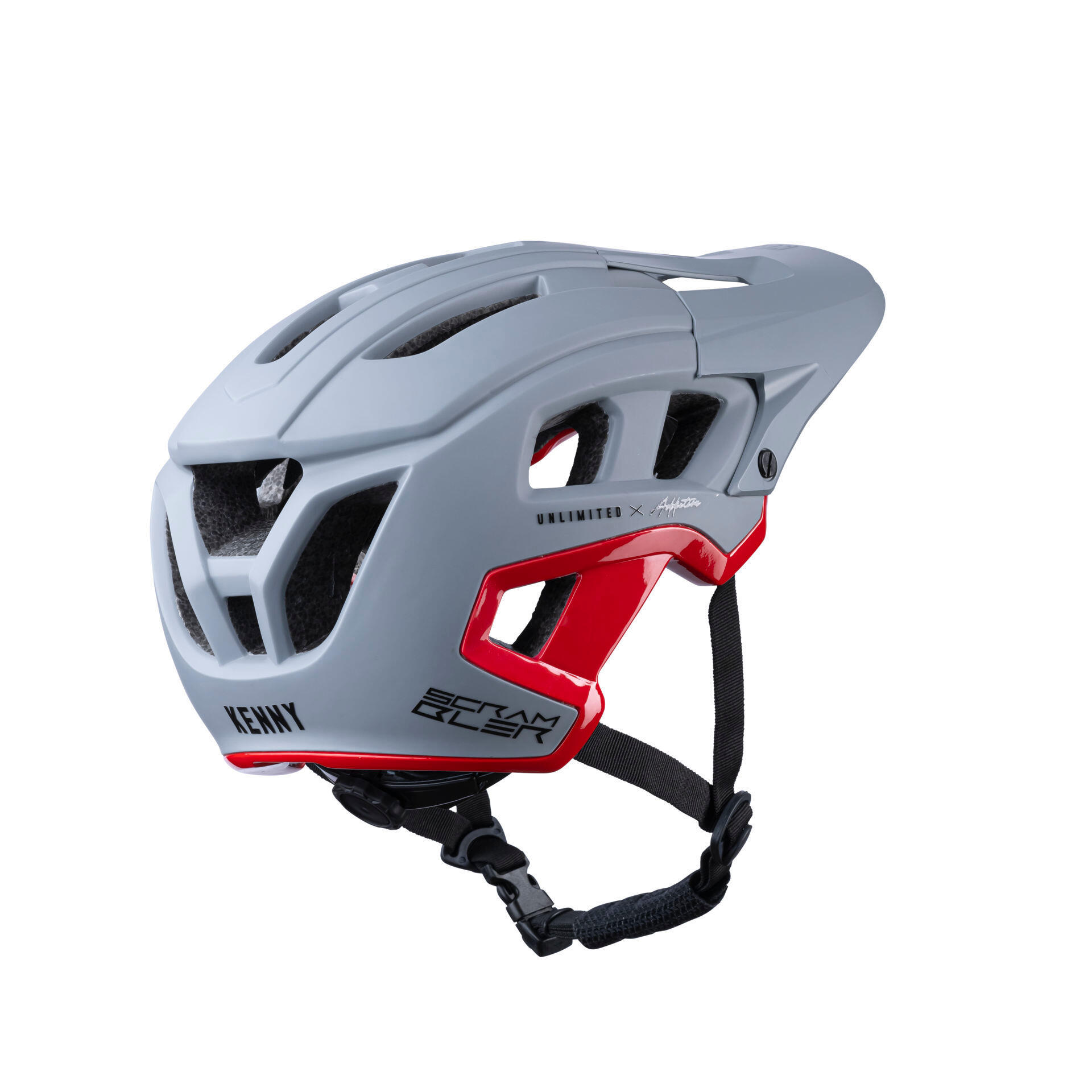 Casque Kenny Scrambler Kid Blanc 4/7