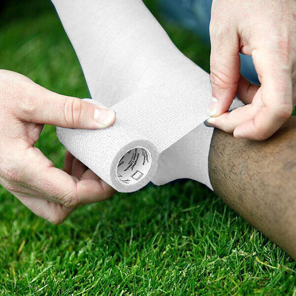 STEROPLAST Steroban Elastic Cohesive Bandage - 4.5m Long - 12 Rolls