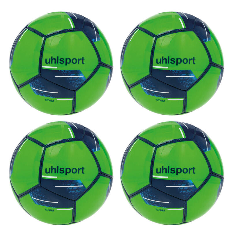 Lot de 4 mini ballons Uhlsport Team Mini