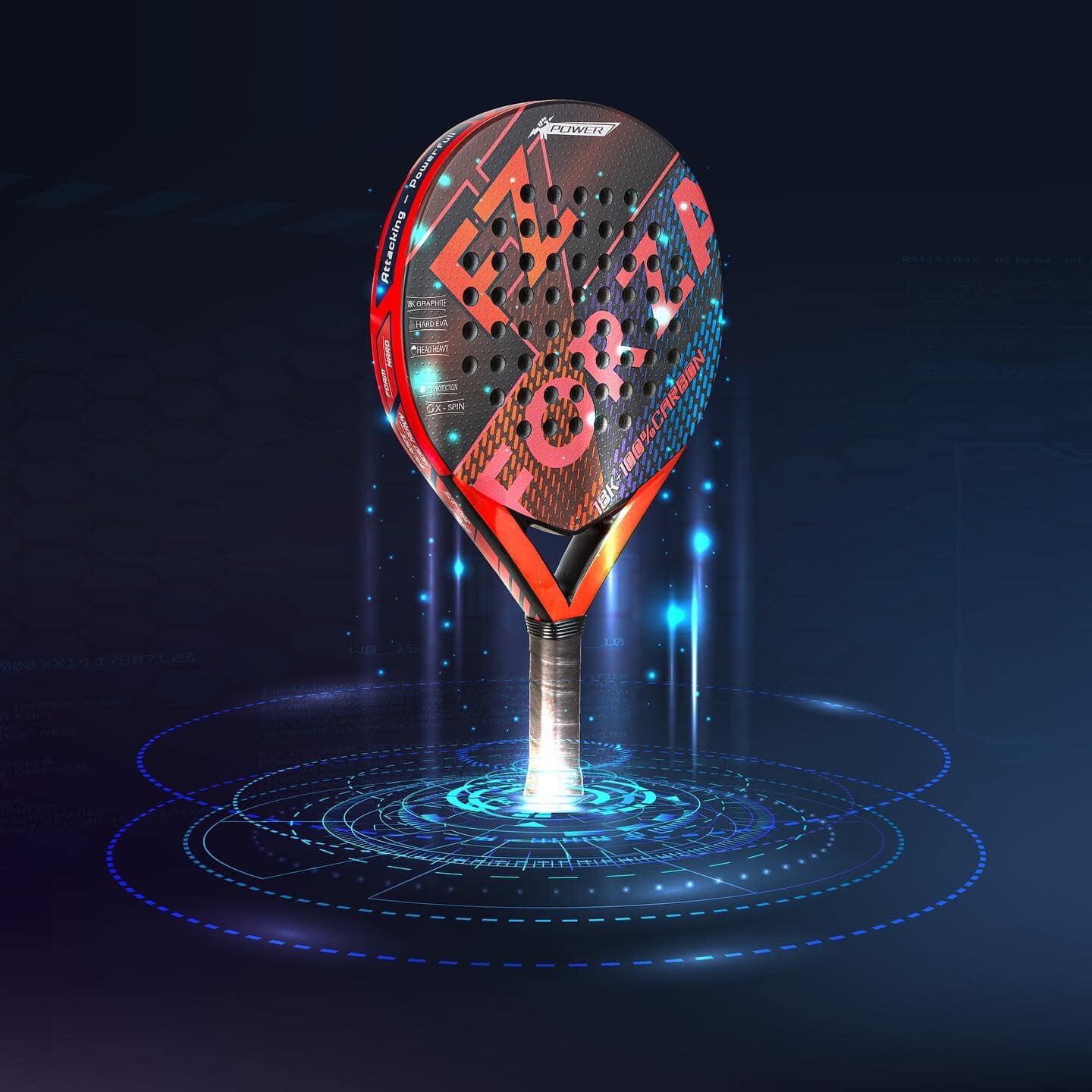 FZ FORZA BRACE SPIN PADEL RACKET 3/3