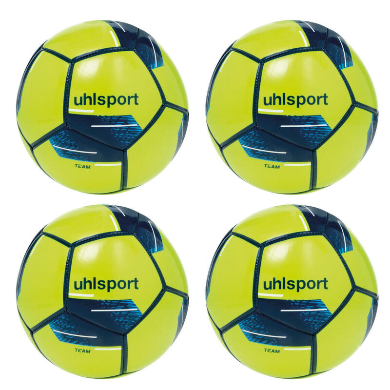Lot de 4 mini ballons Uhlsport Team Mini